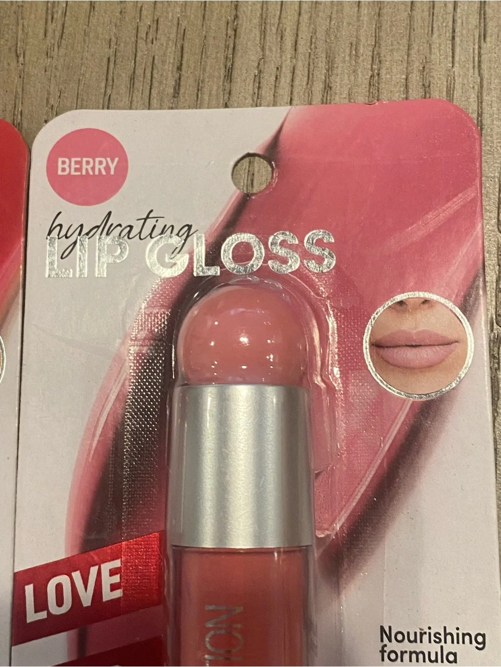 Beauty Intuition hydrating lip gloss nude red berry 3 pieces
